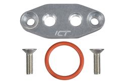 ICT Billet Turbocharger Oil Pan Adapter Flanges 551666