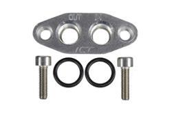 ICT Billet Oil Cooler Adapter Plates 551600