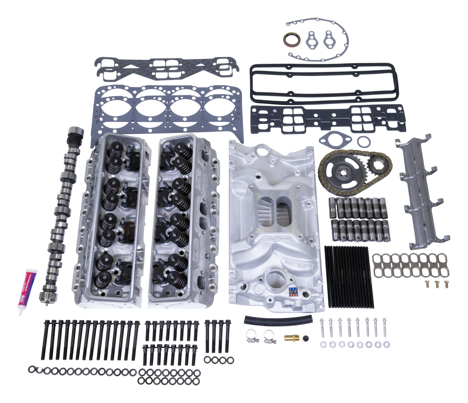 Performer 363 HP Top End Kit for 1987 & later Small-Block Chevy engines (2089)
