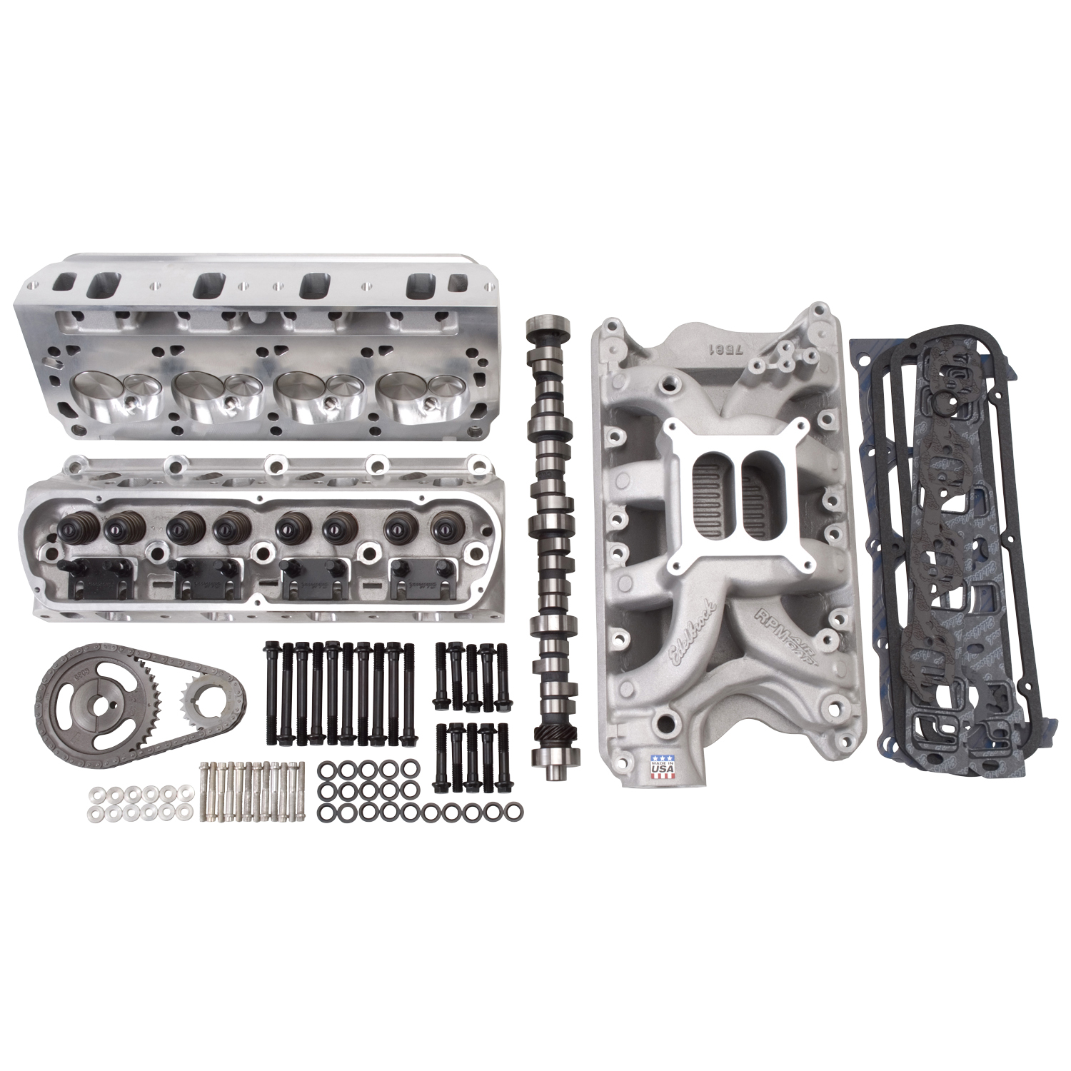 Performer RPM 451 HP Top End Kit for 1969-95 Small-Block Ford 351W Engines (2090)