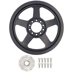 ICT Billet Power Steering Pulleys PUL301-RB8-PS60
