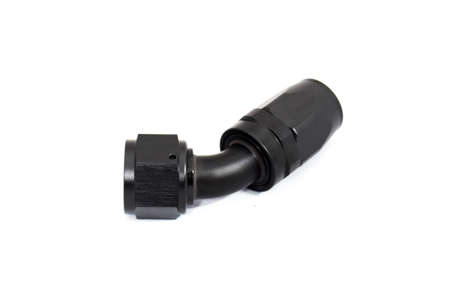 BTR AN Fittings - 45° -12AN Hose End - Black - HF-45-012