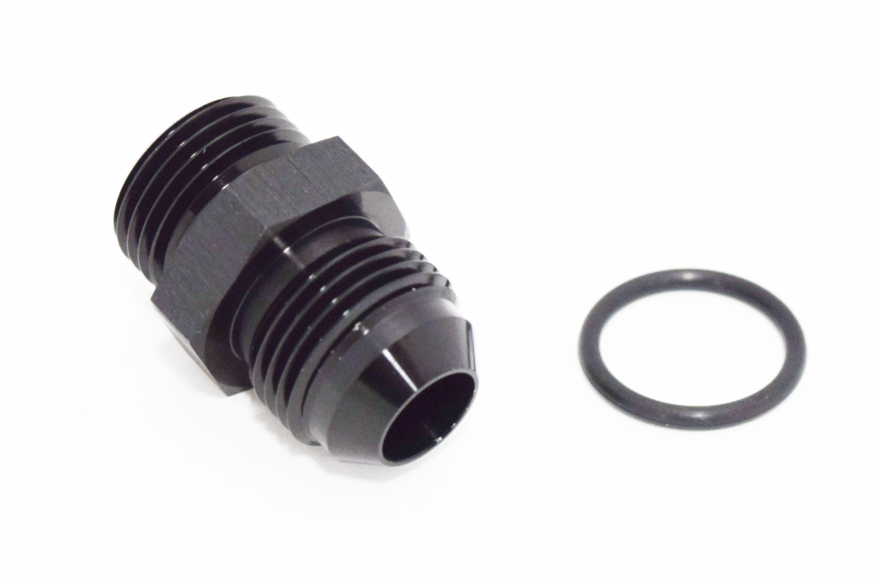 BTR AN Fittings - AN to ORB Adapter - 8 ORB to -8AN - Black - ADPT-02-006