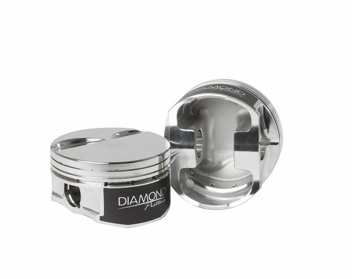 Diamond Pistons - GM LS - 3.800" Bore - 3.622" Stroke - 6.125" Rod - 2.0CC Flat Top - 11599-R1-8