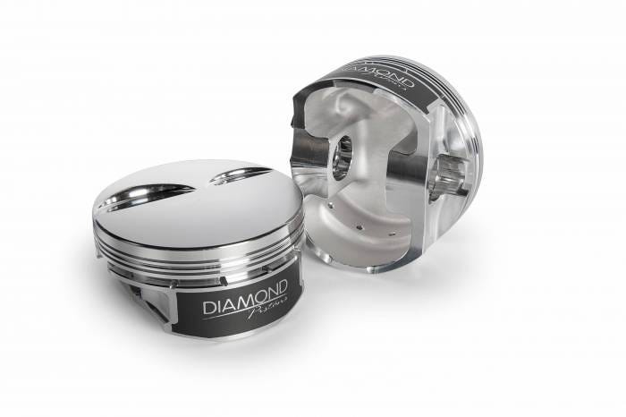 Diamond Pistons - GM LS - 4.125" Bore - 4.000" Stroke - 6.125" Rod - 2CC Flat Top - 11547-R1-8