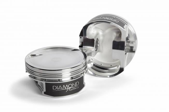 Diamond Pistons - GM LS - 4.070" Bore - 3.622" Stroke - 6.125" Rod - 12.6CC Dish - 11554-R1-8