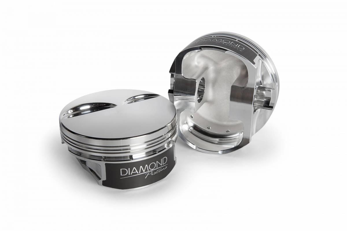 Diamond Pistons - GM LS - 4.125" Bore - 4.000" Stroke - 6.125" Rod - 3.8CC Flat Top - DMD153962