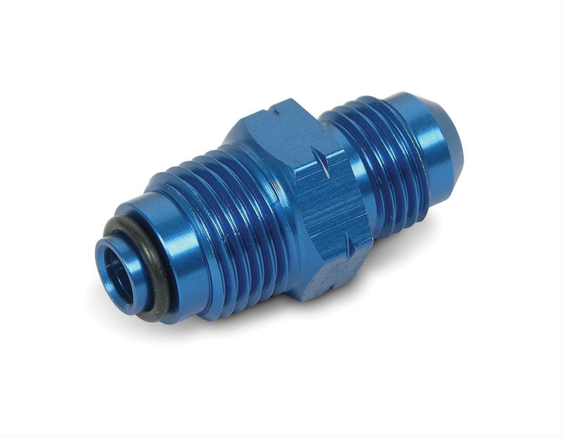 Earl's Adapter - 6AN Male to 16mm X 1.50 Male - Blue - 991955ERL