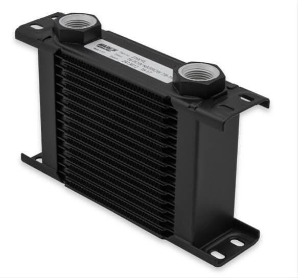 EARLS ULTRAPRO OIL COOLER - 25 ROW - NARROW - BLACK - 225ERL
