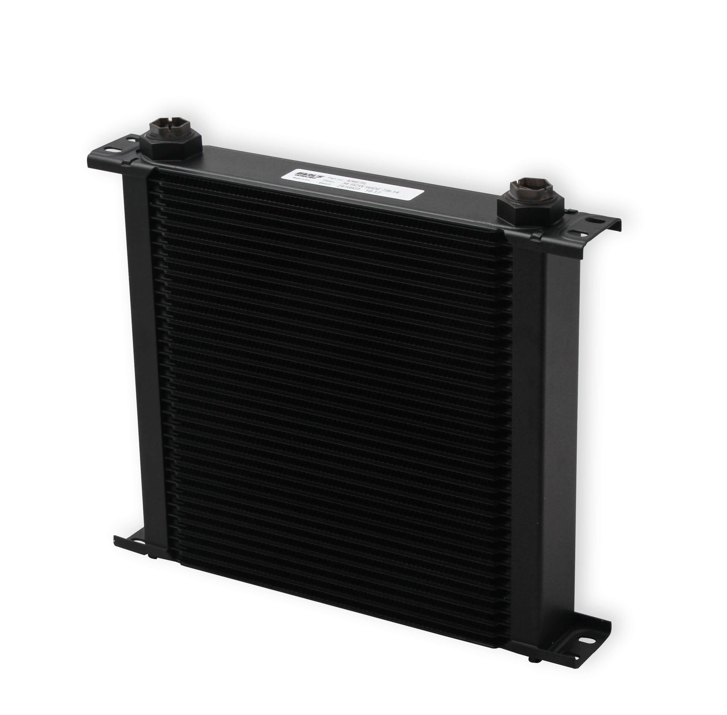 Earls Ultrapro Oil Cooler - 34 Row - Wide - Black - 434ERL