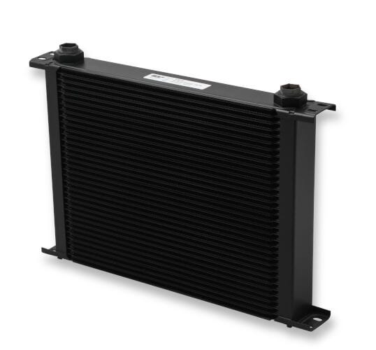 Earls Ultrapro Oil Cooler - 34 Row - Extra Wide - Black - 834ERL