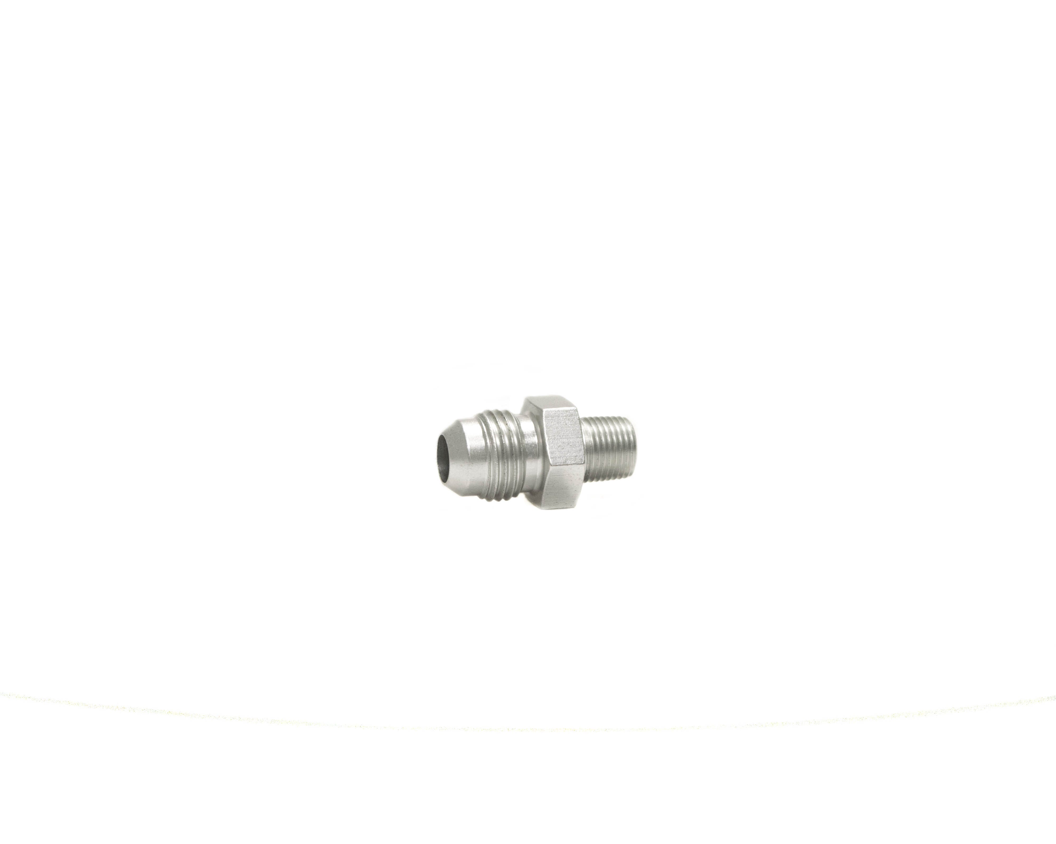 FRAGOLA ADAPTER - 6AN to 1/8" NPT - NATURAL FINISH - 481662-CL