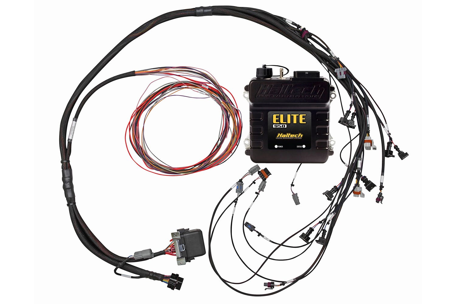 Haltech ECU Kit - Elite 950 - 24X - EV1 Injector Connectors - HT-150721