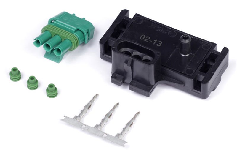 HALTECH MAP SENSOR CONNECTOR - GM - 1 BAR - PLUG & PINS ONLY - HT-010101