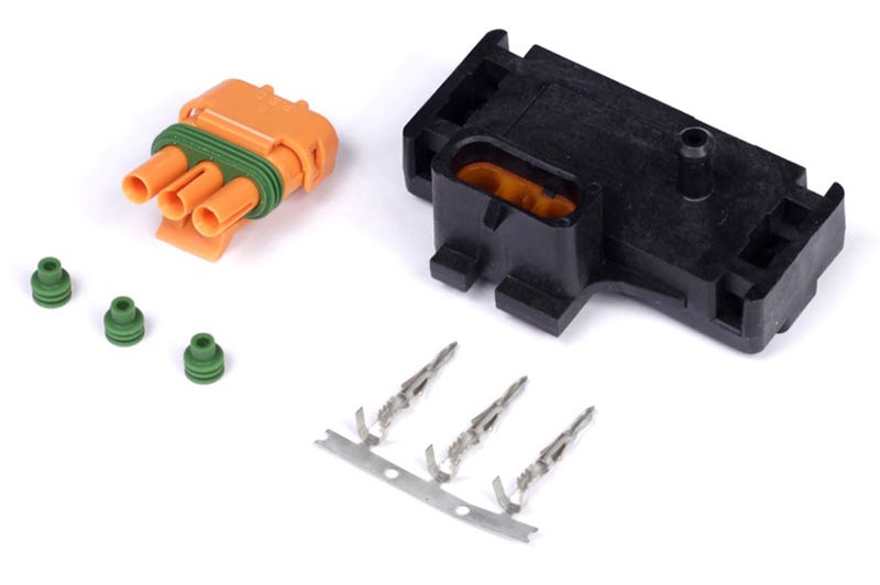 Haltech MAP Sensor - GM - 3 Bar - w/Plug & Pins - HT-010104