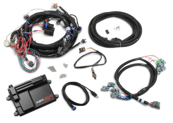 Holley EFI HP ECU & Harness Kit - LS2/LS3/LS7 - NTK O2 Sensor - 550-603N