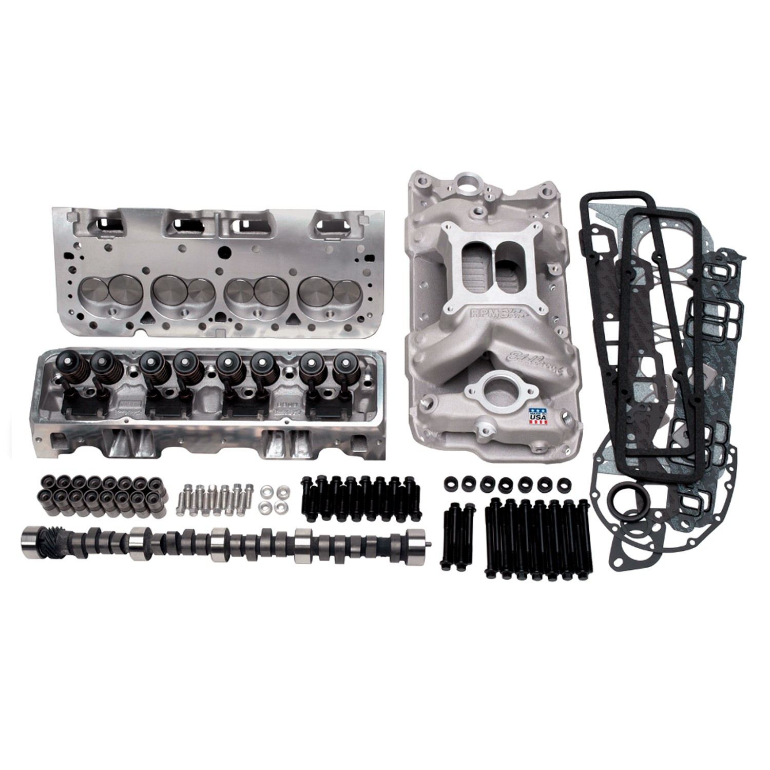 Performer RPM 410 Top End Kit for 1957-86 Small-Block Chevy 350 Engines (2098)