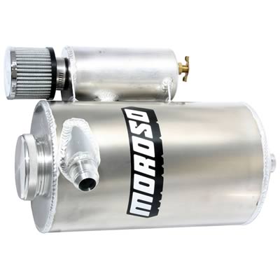 MOROSO DRY SUMP TANK – 15” TALL – 16AN – W/ BREATHER - 22687