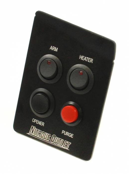 Nitrous Outlet Switch Panel - 2014+ C7 Corvette - Power Outlet Tray - 00-11035