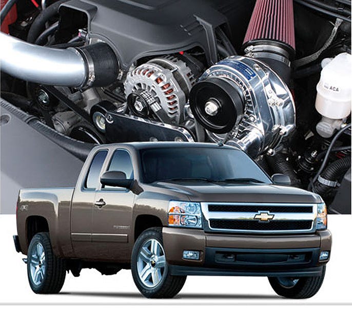 Procharger Supercharger Kit - 07-13 GM Truck - Tuner Kit - 4.8/5.3 - 1GR202-SCI