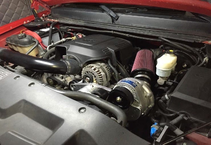 Procharger Supercharger Kit - 07-13 GM Truck - Stage 2 Tuner Kit - Dedicated Drive - 4.8/5.3/6.0/6.2 - 1GR302-SCI