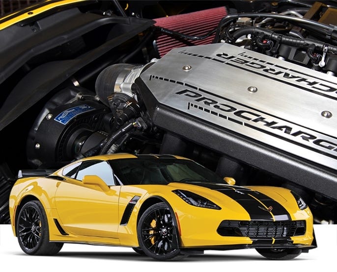Procharger Supercharger Kit - C7 Corvette Z06 - Tuner Kit - LT4 - 1GU204-SCI