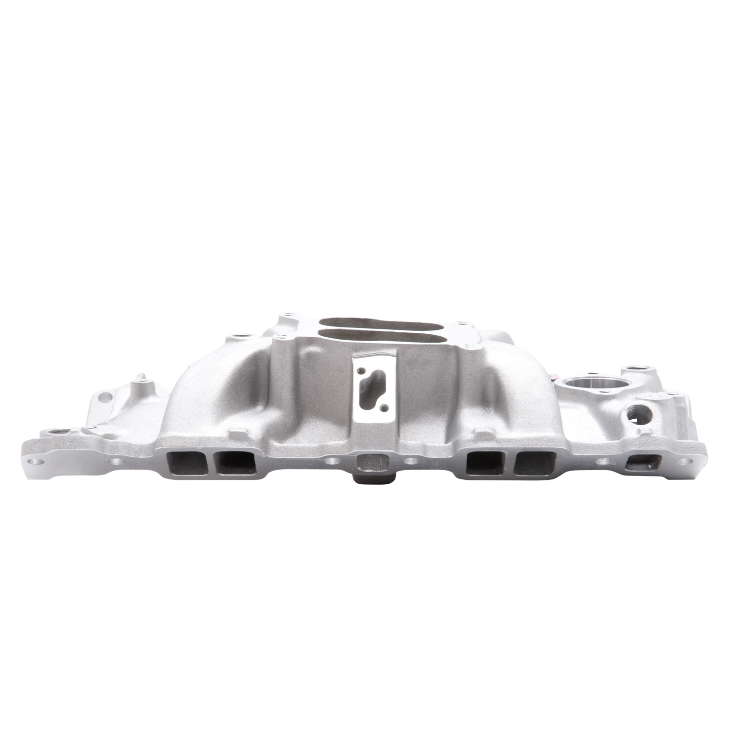 Performer Intake Manifold for 1955-86 Small-Block Chevy, Satin Finish (2101)