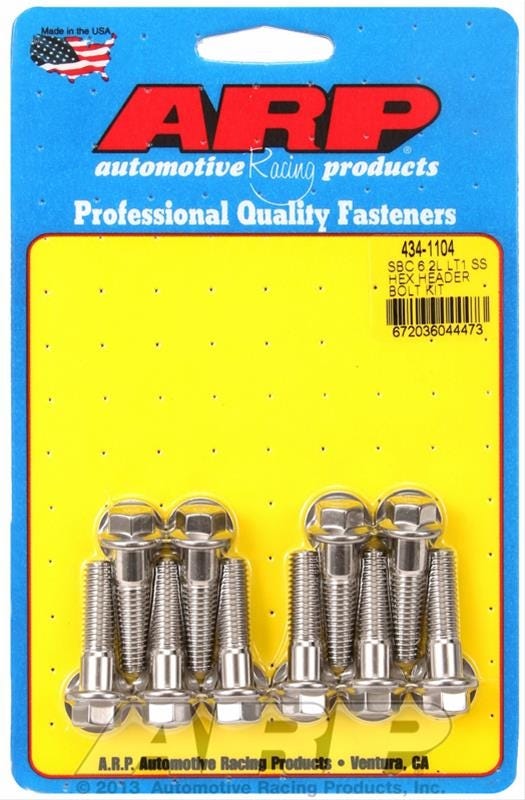 ARP GEN V 6.2 LT1 3/8" WIDE HEADER FLANGE BOLT / STUD KITS