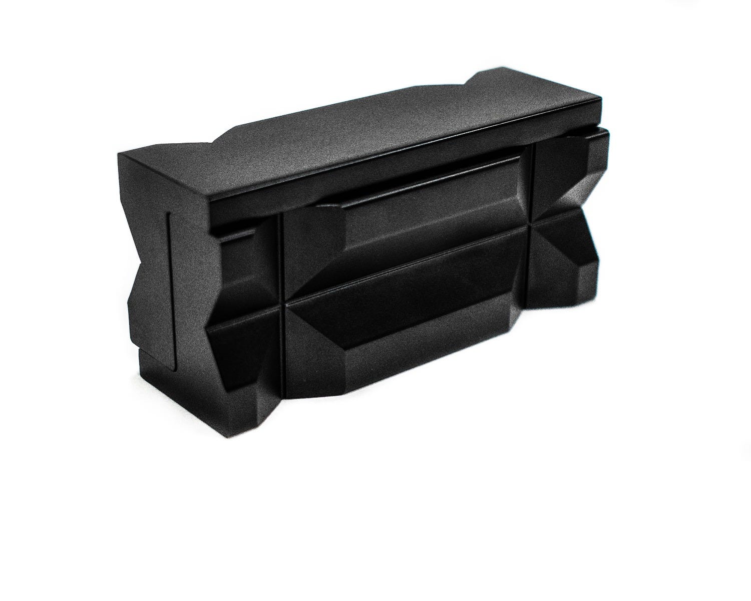 BTR Aluminum Magnetic Vise Jaws - Black - ANVJ01B