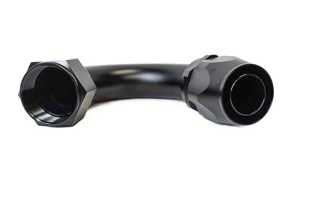BTR AN Fittings - 150° - 20AN Hose End - Black - HF-150-020