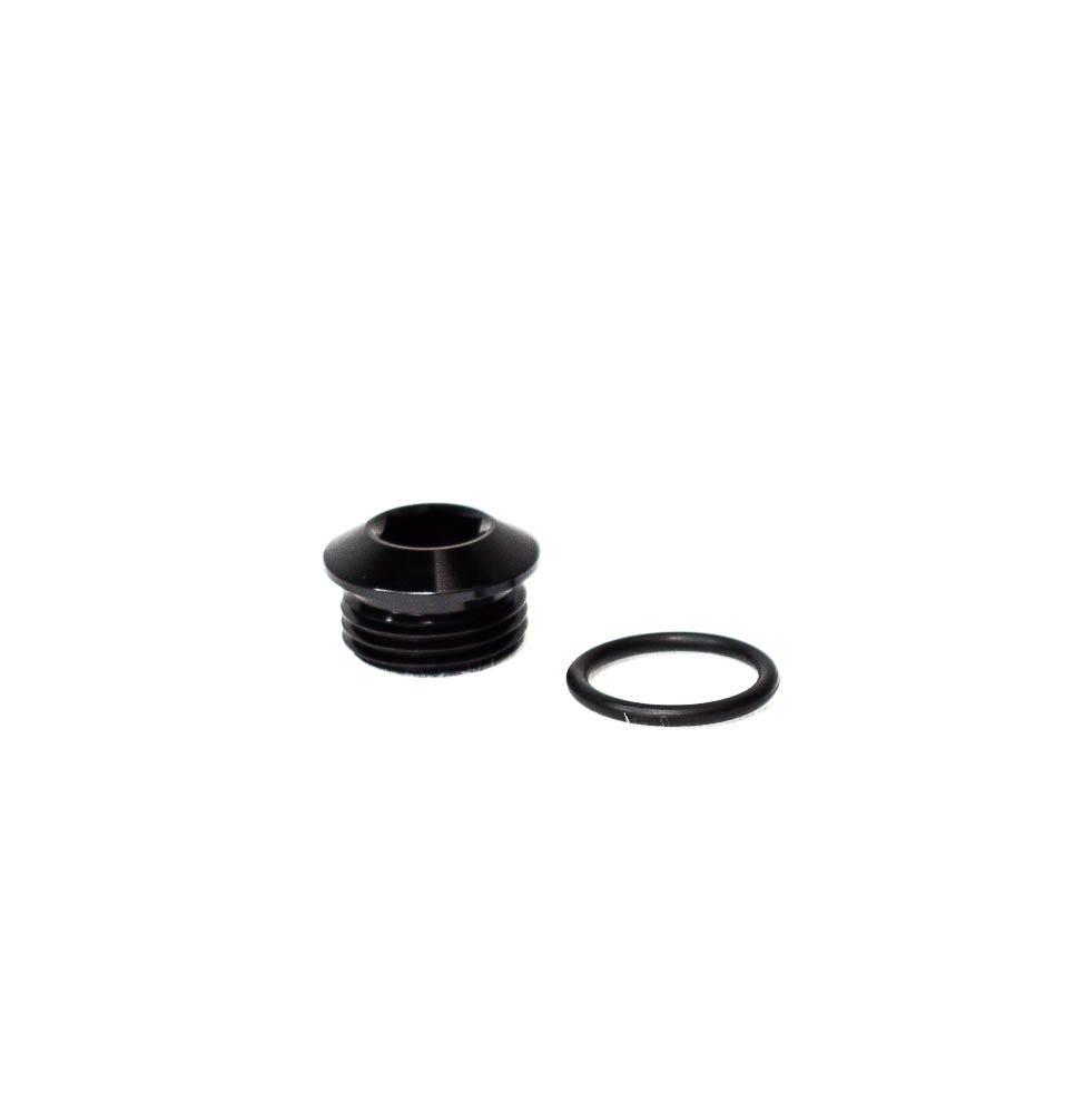 BTR ORB Port Plug - 8AN - Allen Head - Black - ORB-PGA-08