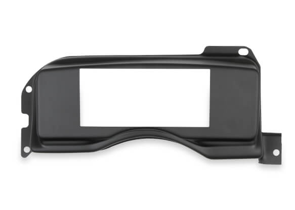 Holley 1987-1993 Ford Mustang 6.86 Black Dash Panel