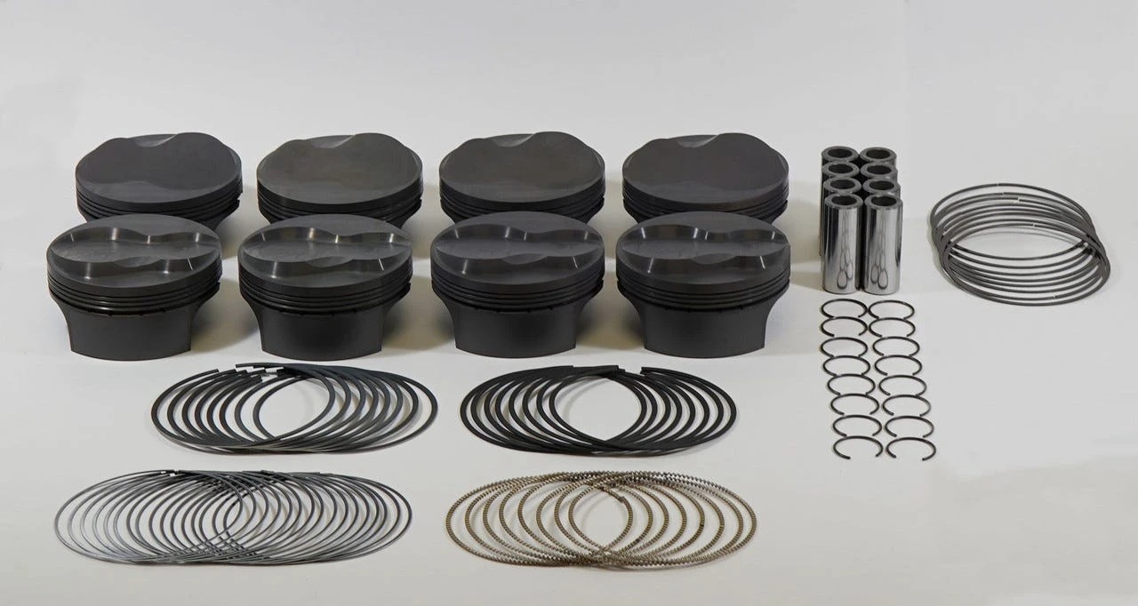 Mahle Performance LS7 Powerpak Pistons - 4.130" Bore - 4.000" Stroke - 6.125" Rod - 5.6CC Dome - 930229735
