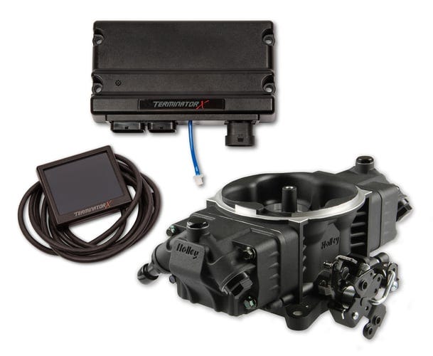 Holley EFI Terminator X Stealth Kit - 4150 Flange - GM 24X - 550-1021