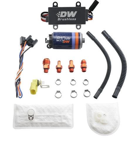 Deatschwerks 810LPH Brushless Fuel Pump & Dual Speed Controller - 9-811-C105-1002