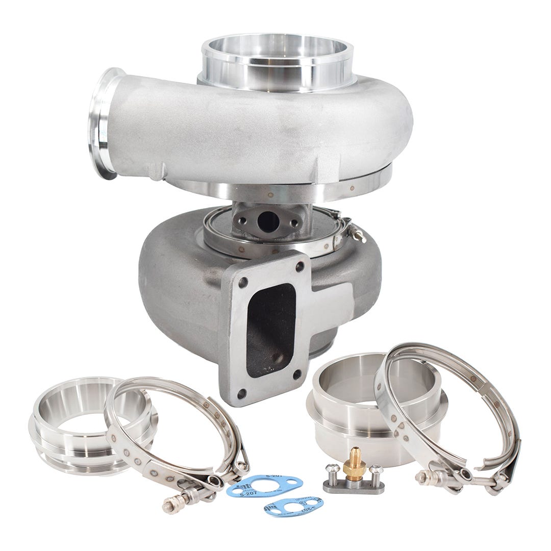 BTR GT55 V Band Turbo and Flanges