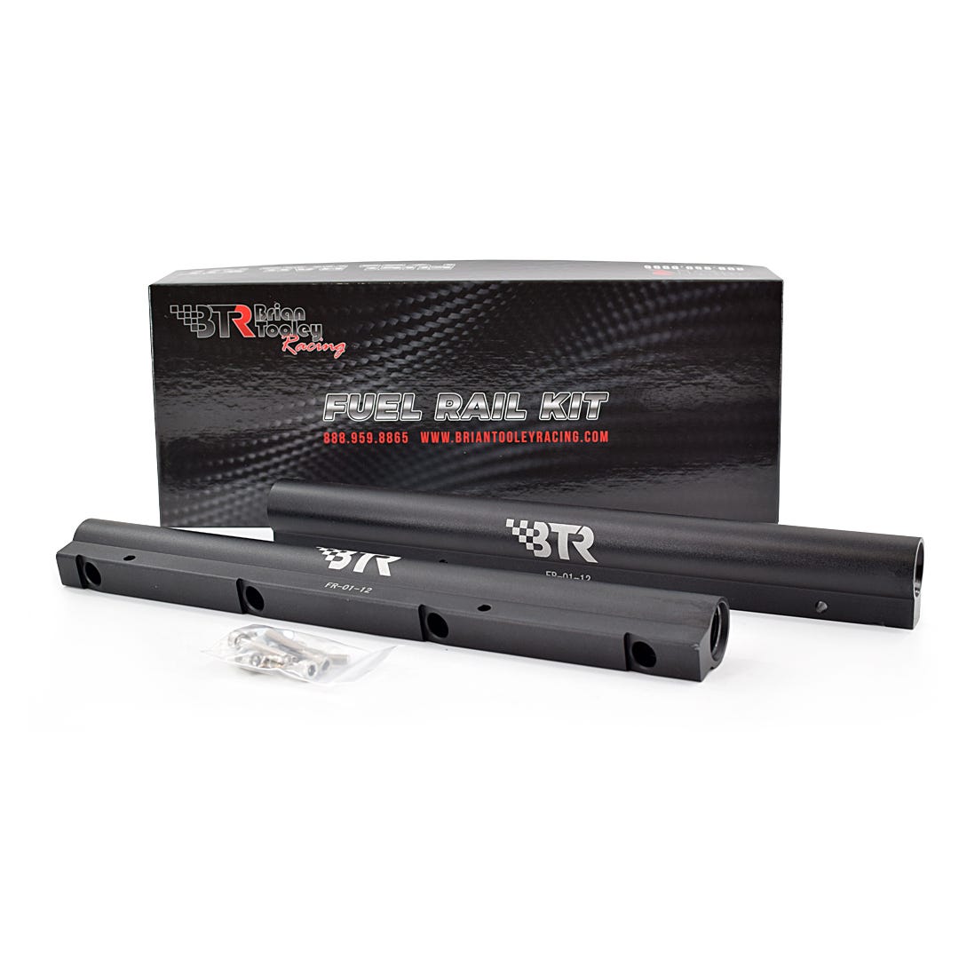 BTR 12AN Fuel Rail Kit for Equalizer and V1 Trinity Intakes - FRK-01-12