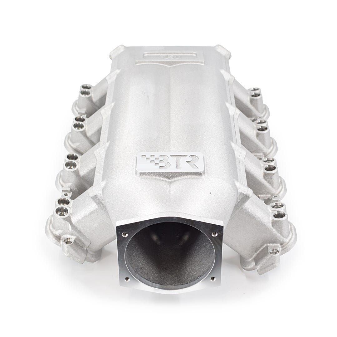 BTR Trinity Intake Manifold - LS7 Dual Injector - Natural - TRA-7-P105-2I