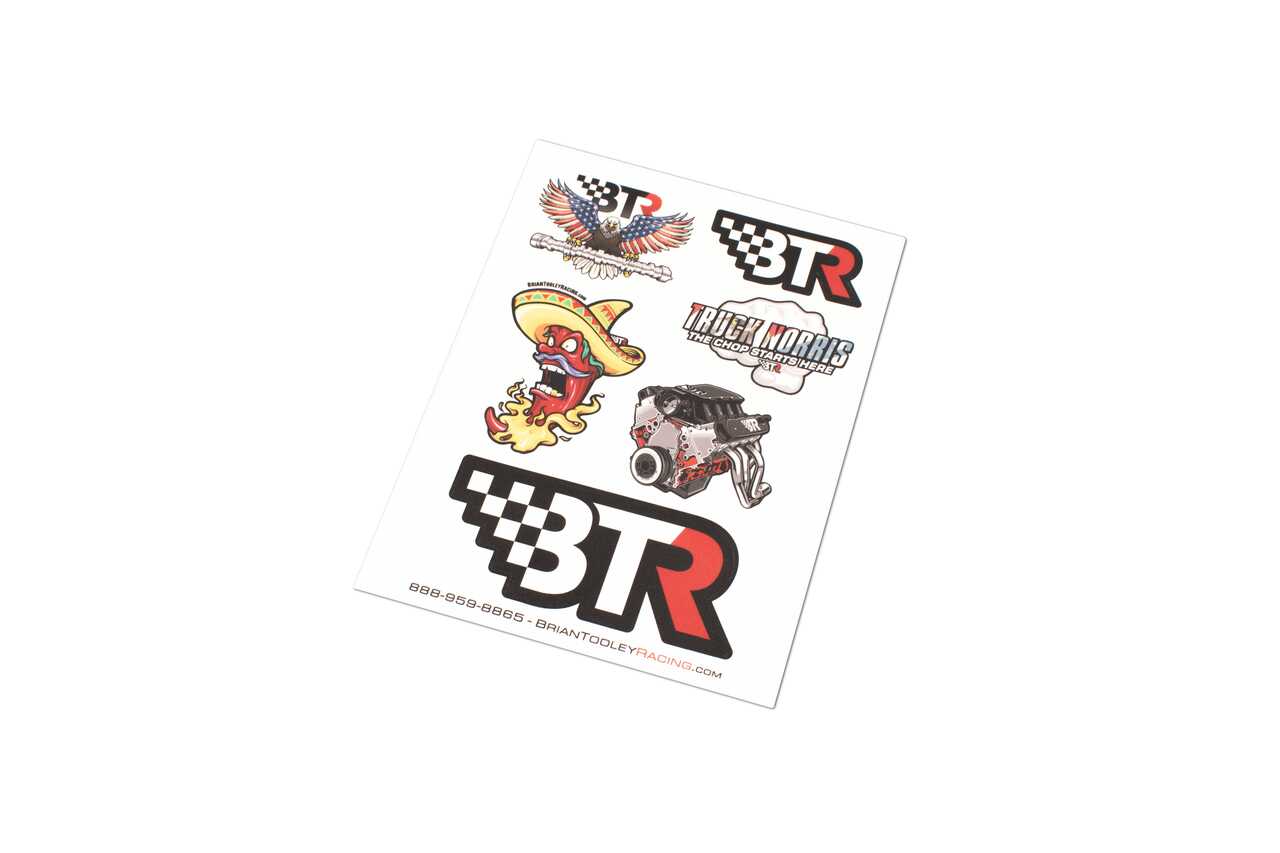 BTR Sticker Sheet