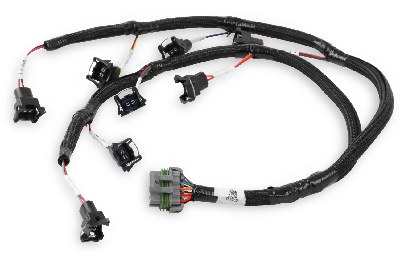 Holley EFI Injector Harness - Ford V8 - EV1 Style - 558-213