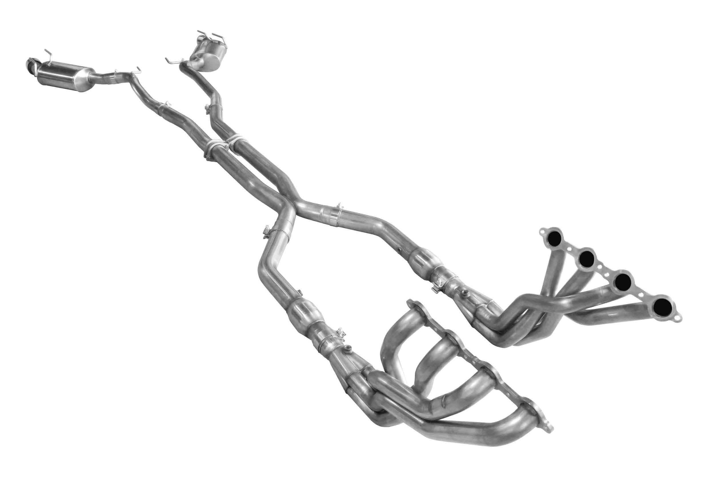ARH Full System - 10-15 Camaro SS/ZL1 - 2" X 3" - with Cats - Mufflers W/ Tips - CAV8-10200300FSWC