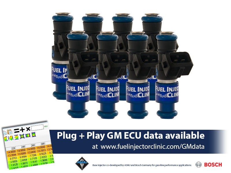 FIC Fuel Injectors - 1650cc - 99-06 GM Truck Fitment - IS304-1650H