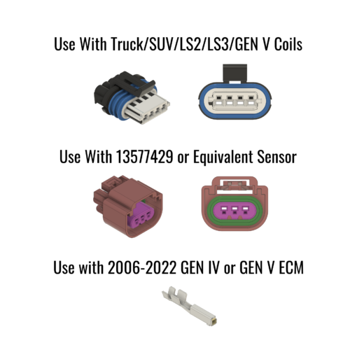 BP Automotive Gen IV or Gen V Plug and Play Flex Fuel Harness - TRUCK/LS2/LS3/GENV Coils - H05