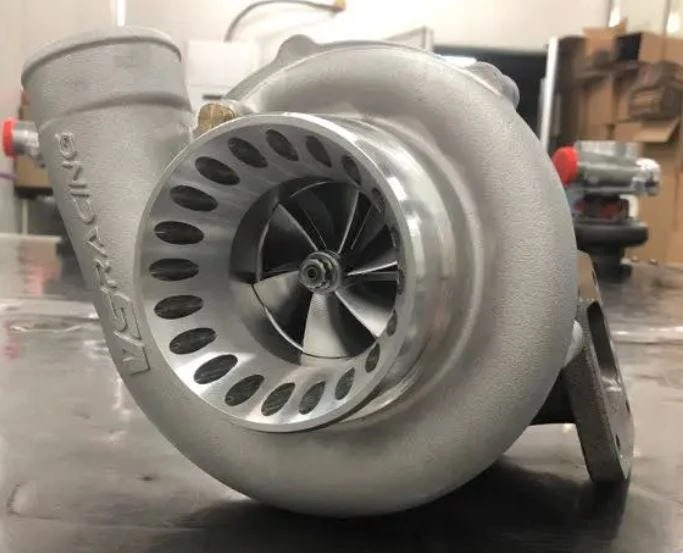 VS Racing Billet 6766 Turbo - T4 Flange - .96 AR - Standard Rotation - VSR6766BLT96JB