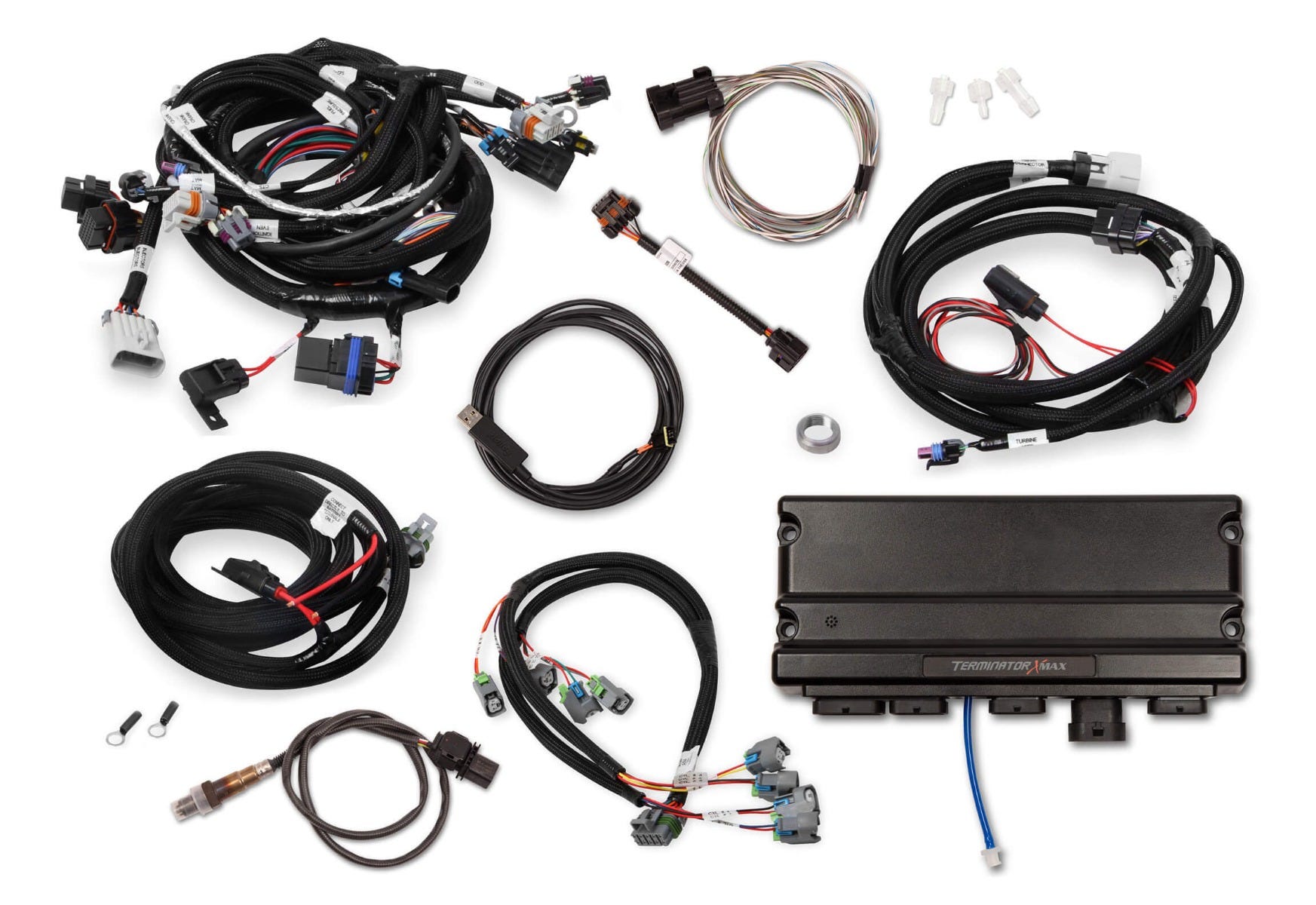 Terminator X Max 58X/4X EV6 LS MPFI Kit with Transmission Control - Without 3.5" Handheld