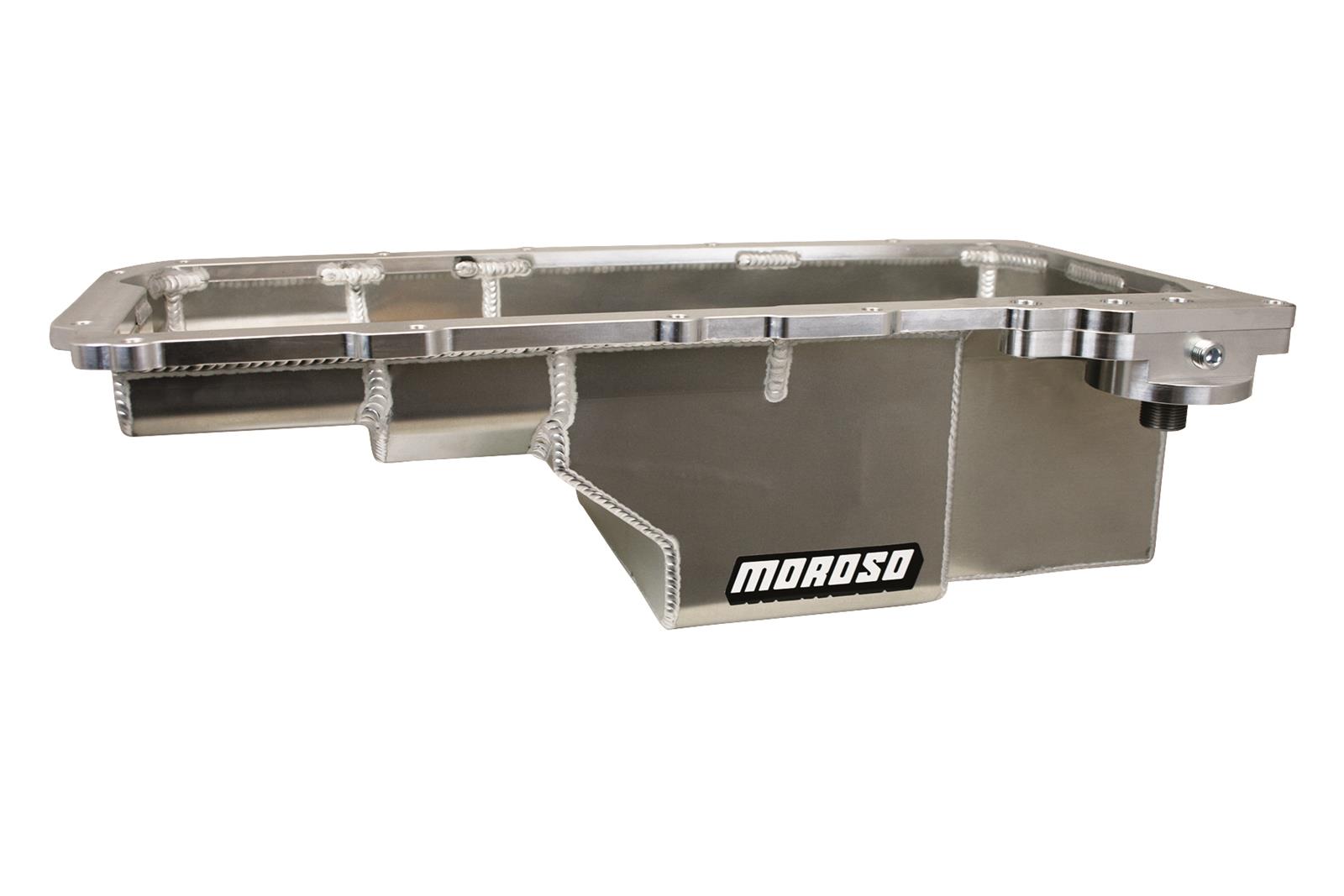 Oil Pan, GM LS, 93-02 F Body, Drag Race, 6 Inch Deep , Alum, Spin on Oil Filter