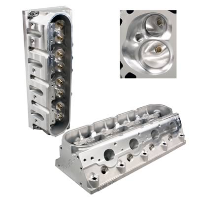 Trick Flow 245CC Solid Roller HIPD 6 Bolt Cylinder Head Bundle