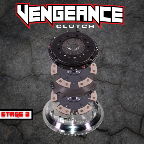 VENGEANCE CERAMIC 6 PUCK TWIN DISC CLUTCH KIT - STAGE 3 - 09+ MOPAR - DM3-05-01