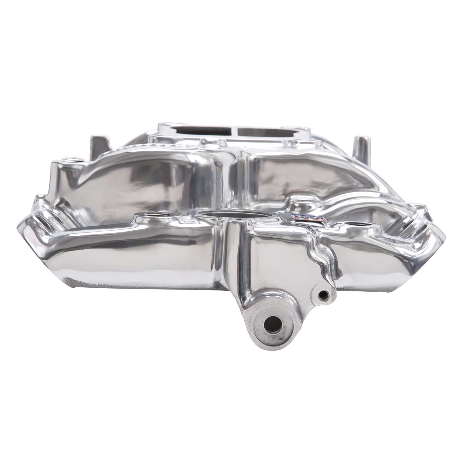 Performer Intake Manifold for 1965-79 Pontiac 326-455 Non-EGR, Polished Finish (21561)