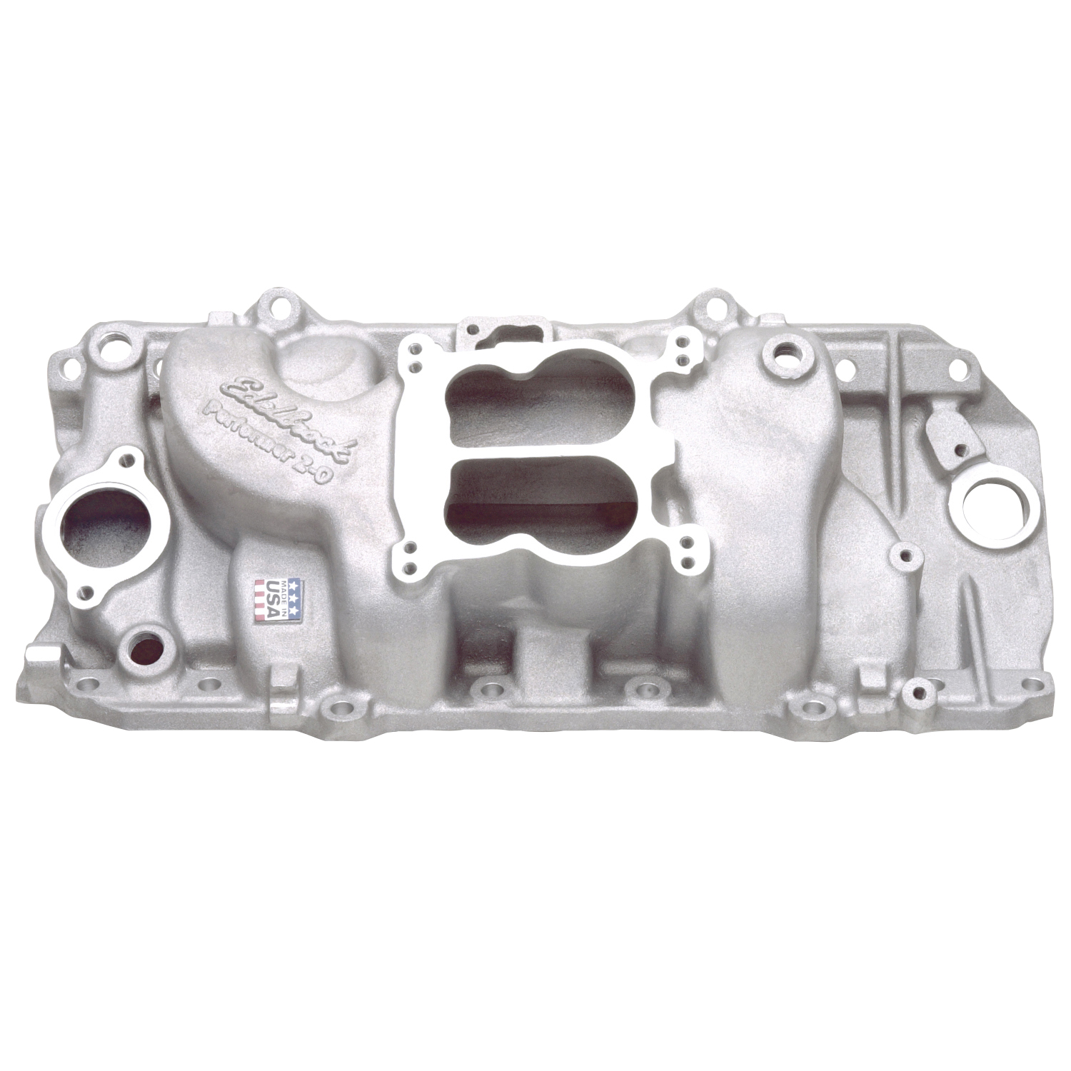 Performer 2-O Intake Manifold for 1965-90 Big-Block Chevy w/Oval Port Heads (2161)